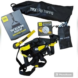 TRX workout equipment set